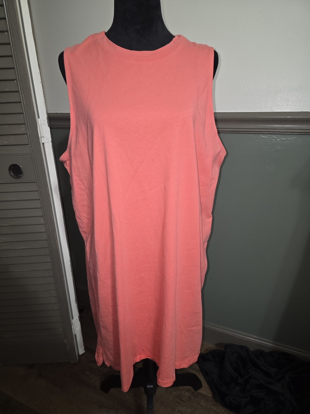 Old Navy Coral Sleeveless Mini Dress